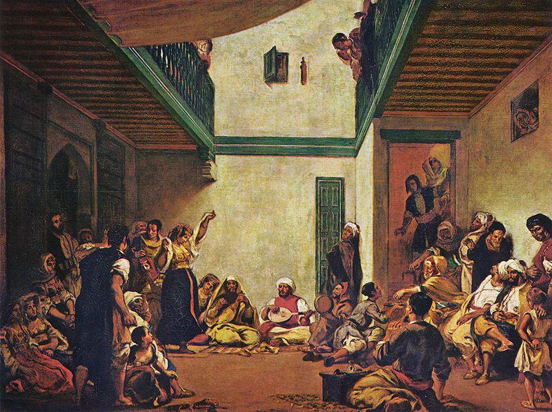 Eugene Delacroix Judische Hochzeit in Marokko oil painting image